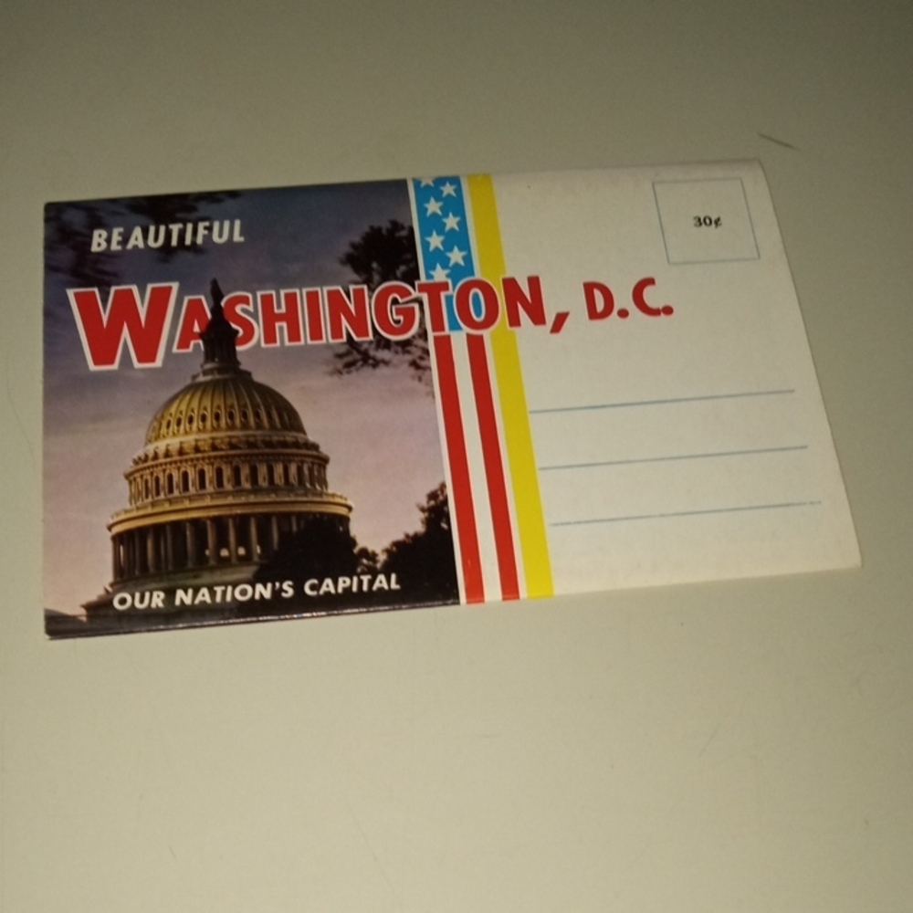 Washington, D.C. Postcard - Multicolor